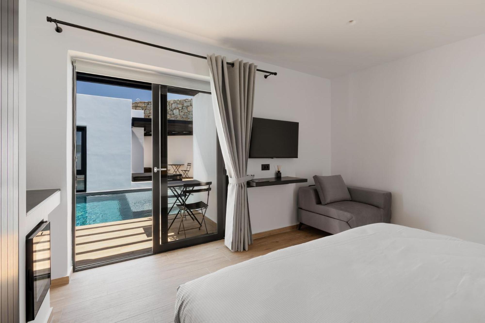 Laguna Suites In Mazera Mykonos Mykonos Town Luaran gambar