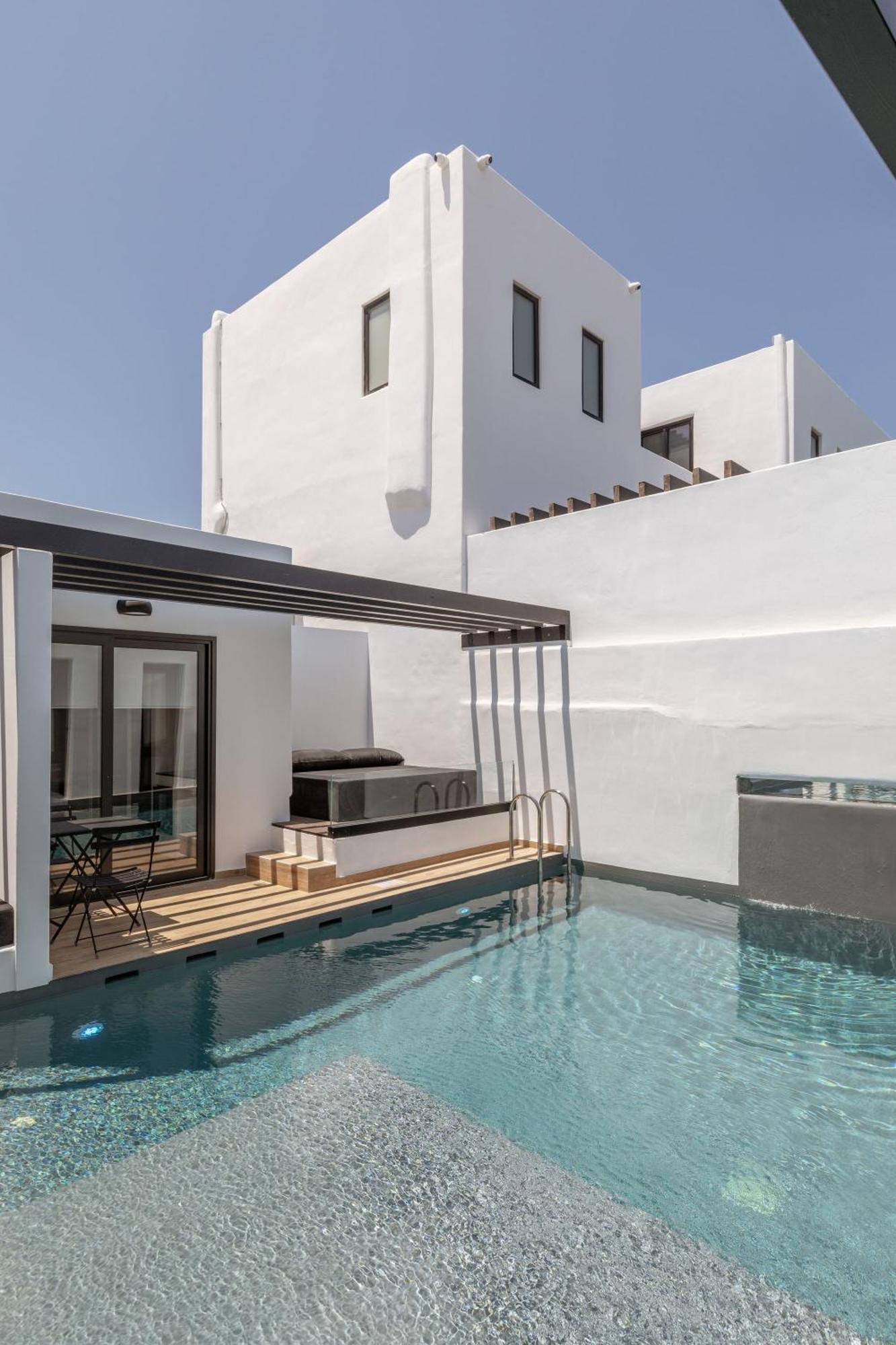 Laguna Suites In Mazera Mykonos Mykonos Town Luaran gambar