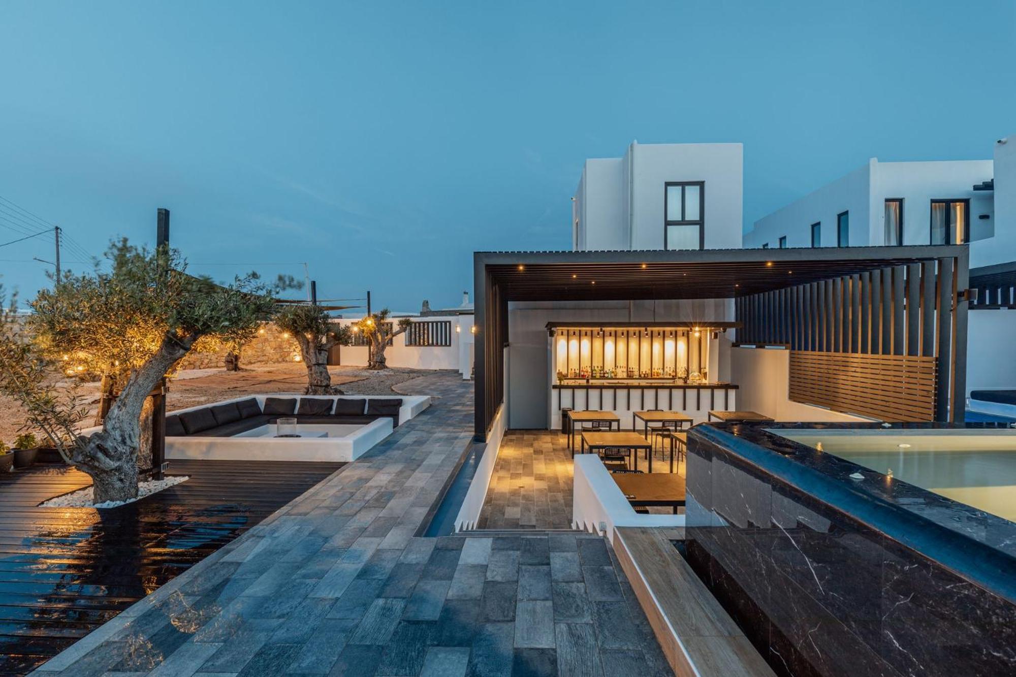 Laguna Suites In Mazera Mykonos Mykonos Town Luaran gambar